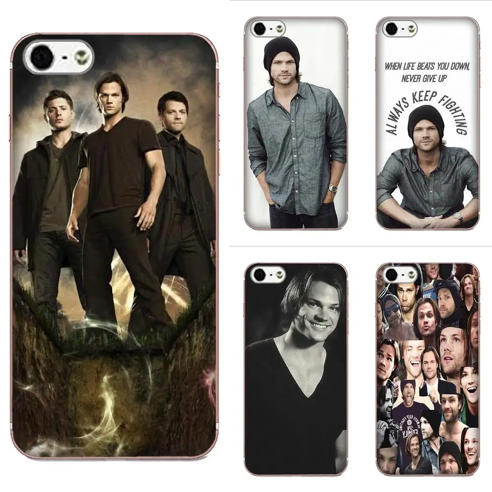 Jared Padalecki Printing Drawing TPU For Galaxy Grand Alpha G850 Core2 Prime S2 I9082 A3 A5 A7 On5 On7 2015 2016 2017 | Мобильные