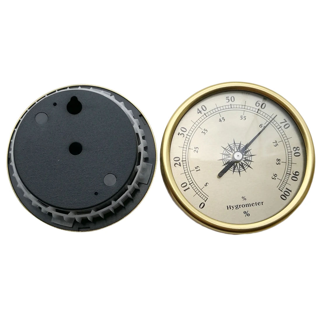 

Round Thermometer Hygrometer Humidity Temperature Meter Monitoring Meter Tool