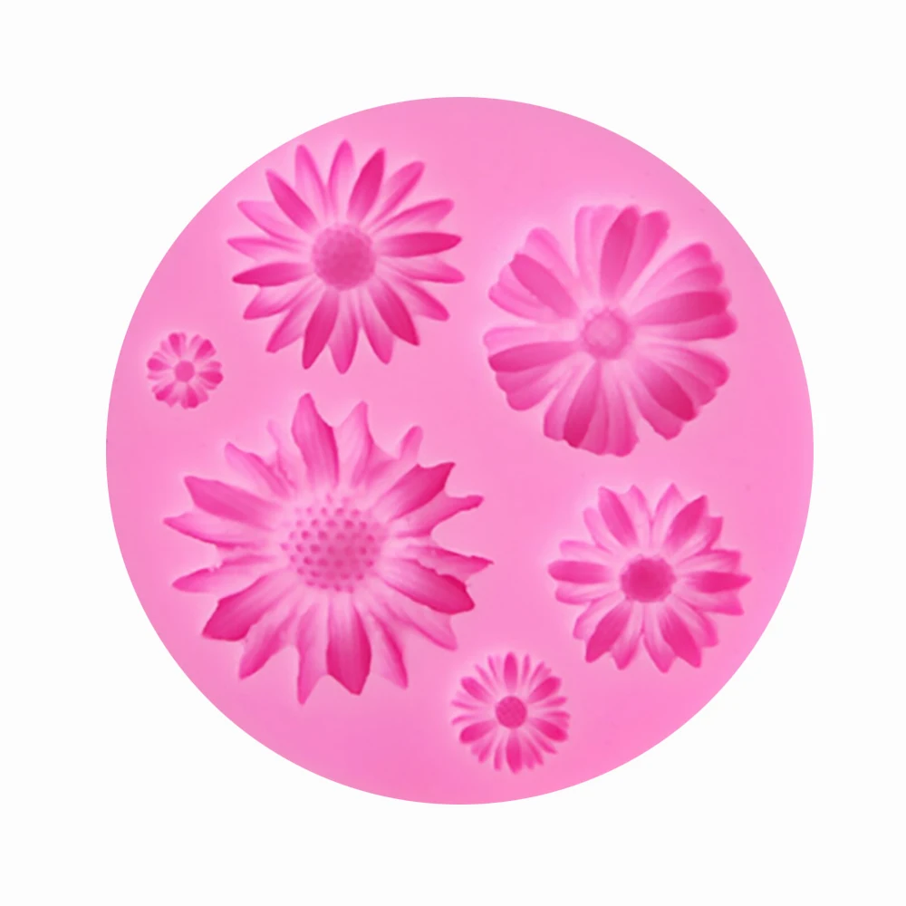 Silicone Flower Mold Cake Decorating Chocolate Sugar Craft Mould Cake