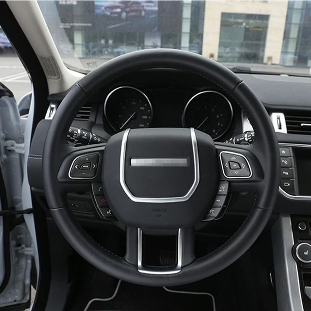 ABS Chrome Steering Wheel Decorative Strips Cover Trim Stickers for ... ABS Chrome Steering Wheel Decorative Strips Cover Trim Stickers for ...
