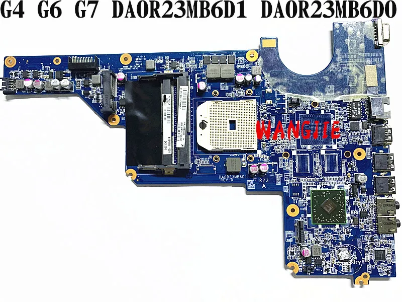 Для HP Pavilion G4/G6/G7 DA0R23MB6D0 DA0R23MB6D1 материнская плата 649948 001 для ноутбука amd