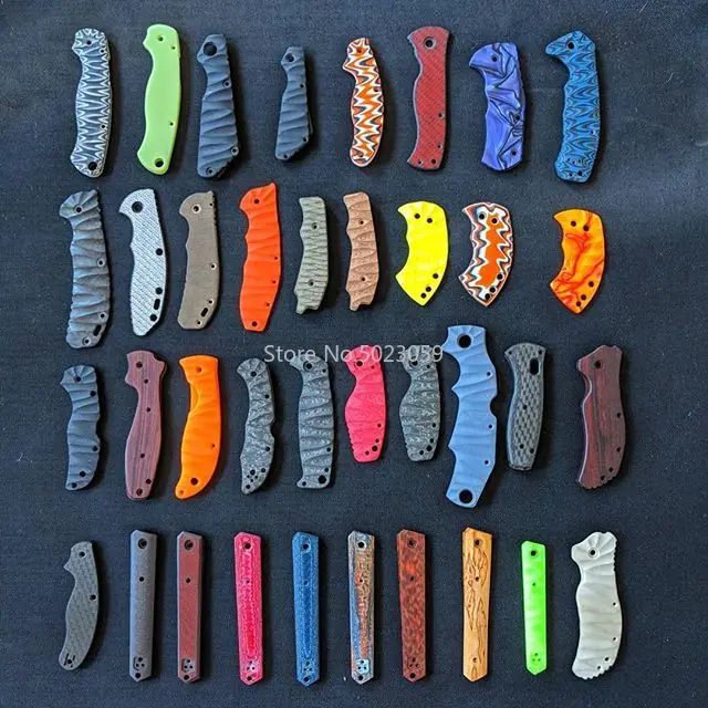 2pcs G10 material DIY Knife making handle material EDC Knife G10 handle material for Small straight tool patch material 6