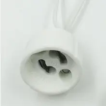 GU10 лампа держатель цоколь Адаптер соединитель провода Керамика разъем для светодиодный света с галогенной лампой