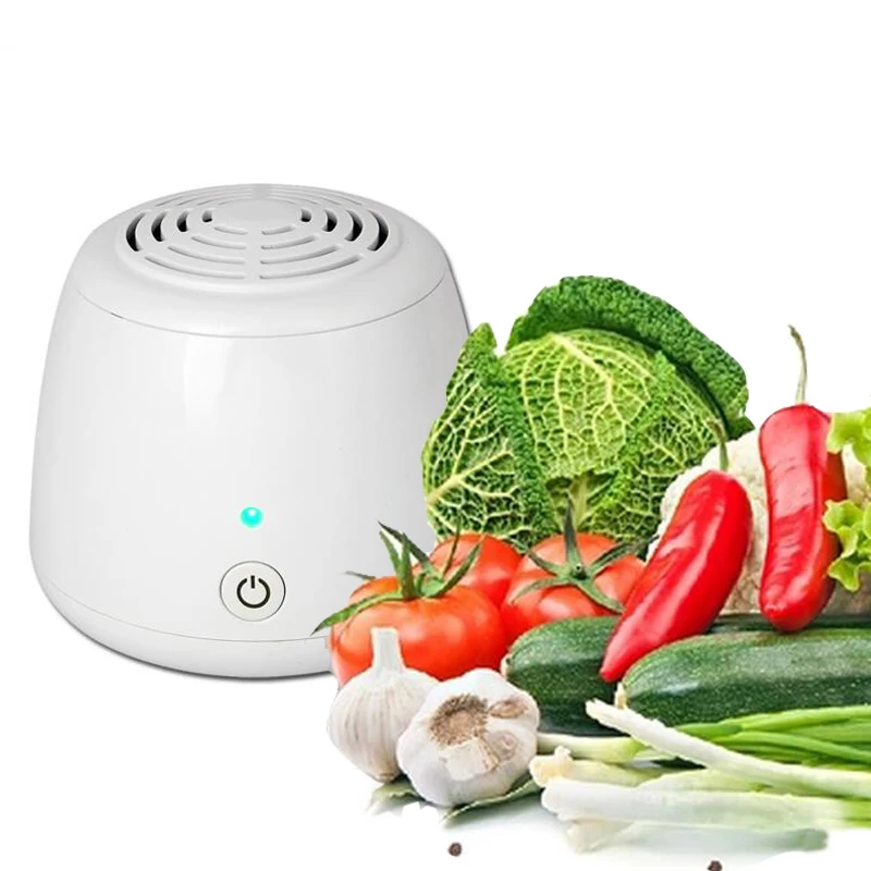 

Air freshener Sterilizer Ozone Generator Ozonator ionizer O3 Timer Air Purifiers Freezer Deodorizer For Vegetable Fruit Fresh