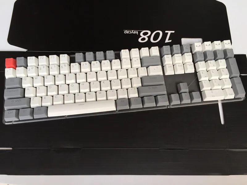 104/108 ANSI раскладка АБС/ПБТ двойной кадр с подсветкой Keycap для OEM Cherry MX переключатели