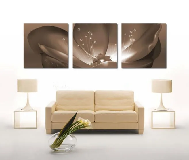 Big 3pcs modern home decoration Wall Art picture for living room