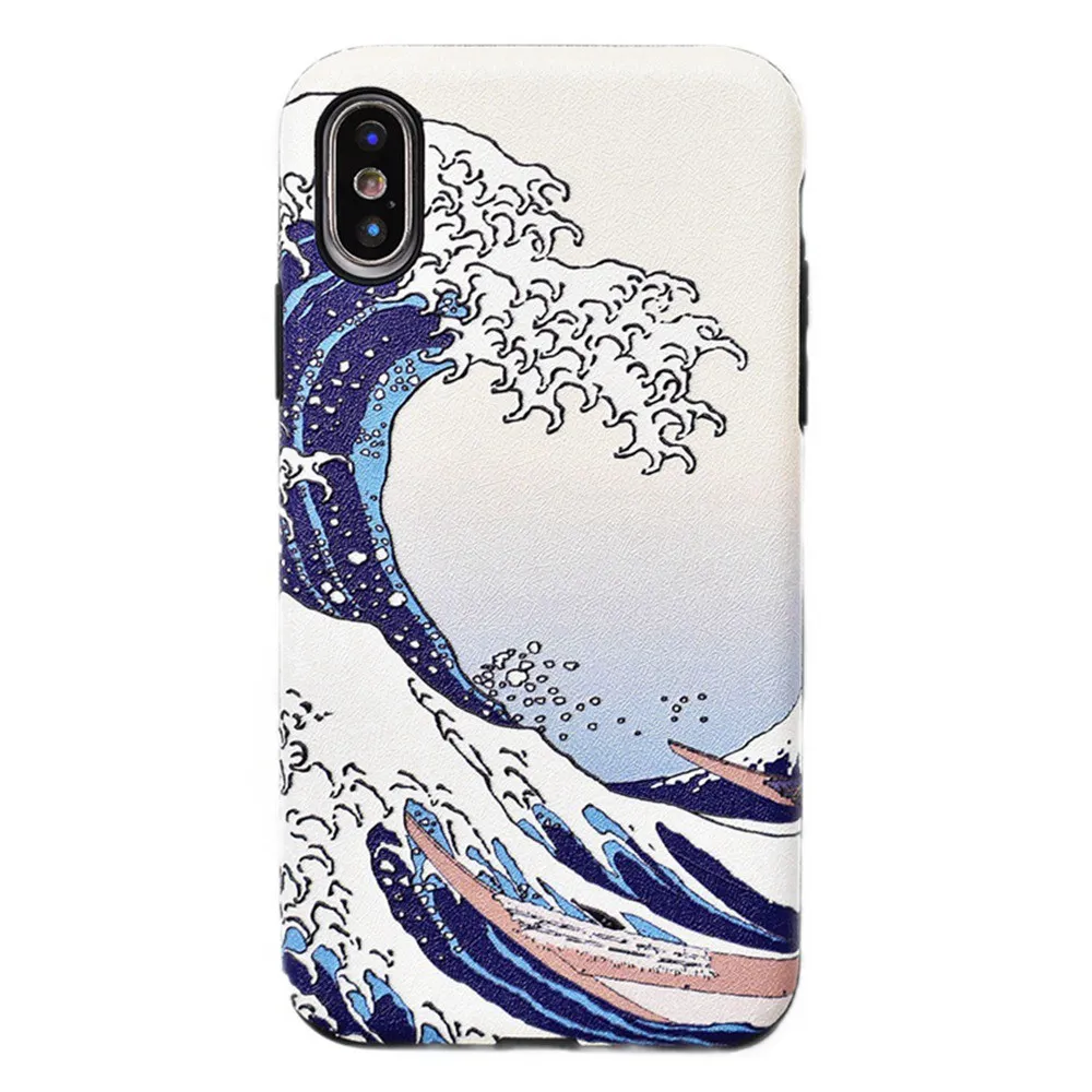 Чехол для телефона KISSCASE с шелковым узором iPhone 7 Plus X XR XS MAX Жесткий iphone 8 6 6S Fundas Carcasa |
