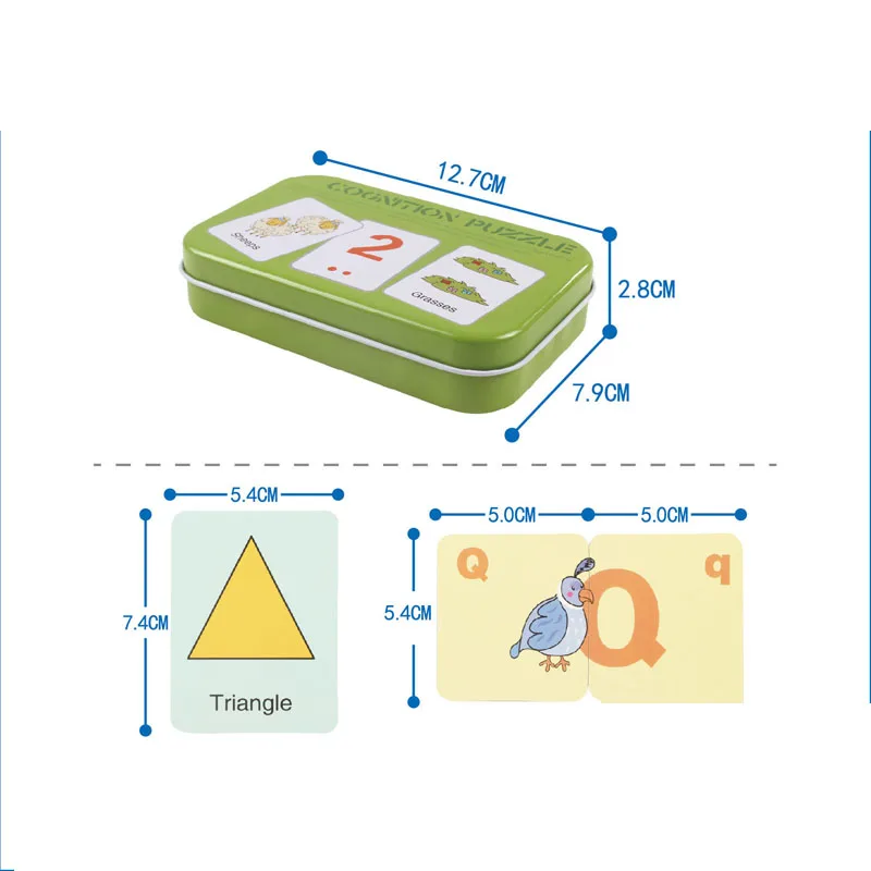 Горячая распродажа! Дети обучения и образования деревянные игрушки буквы/цвет/животные/фрукты когнитивные карточки познавательные головоломки для детей