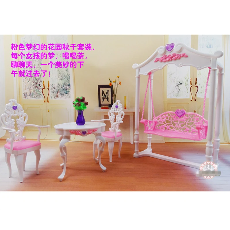 Swing Table diy girls birthday gift toy, garden swing table chair set Swing Table diy girls birthday gift toy, garden swing table chair set