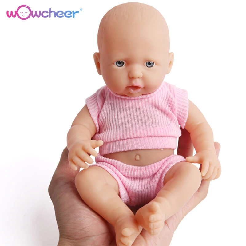 WOWCHEER Ручная работа новая Реалистичная кукла-младенец Мягкие Силиконовые Куклы Kawaii живые Игрушки для девочек детей 23-50 см с подарком