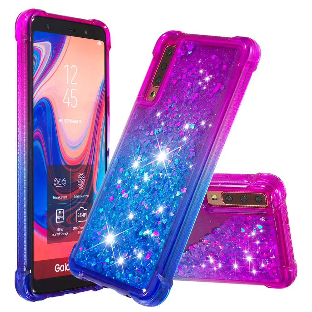 

Quicksand TPU PhoneCase For Samsung Galaxy A7(2018) A750 A9 2018 A9s J4 Plus J6 Premium S8 S9 S10 Plus S10e S10 Lite M10 M20 A10