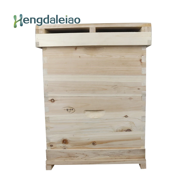 

Beekeeping Tools/Equipment Langstroth Fir Wood Beehive with 10 Frames for Beekeeper
