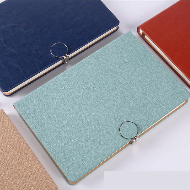 

Creative A5 belt buckle notepad thickened simple notebook stationery custom LOGO