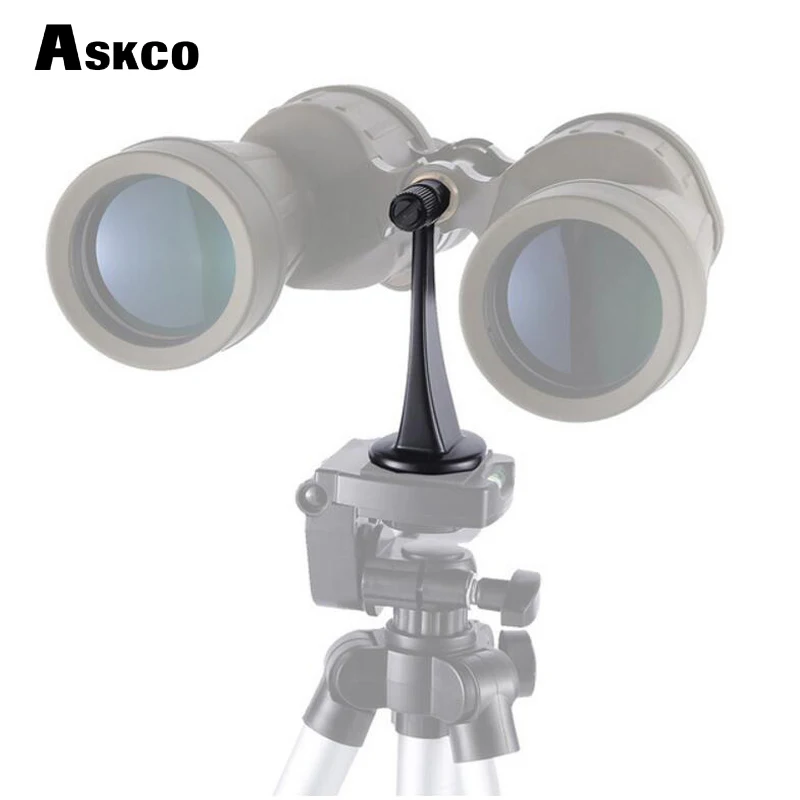 

Binocular Adaptor Strong Metal Mounts Large Binoculars Mounts With 1/4" Tripod Interface Hole On Tripod Standard Thread AC-006