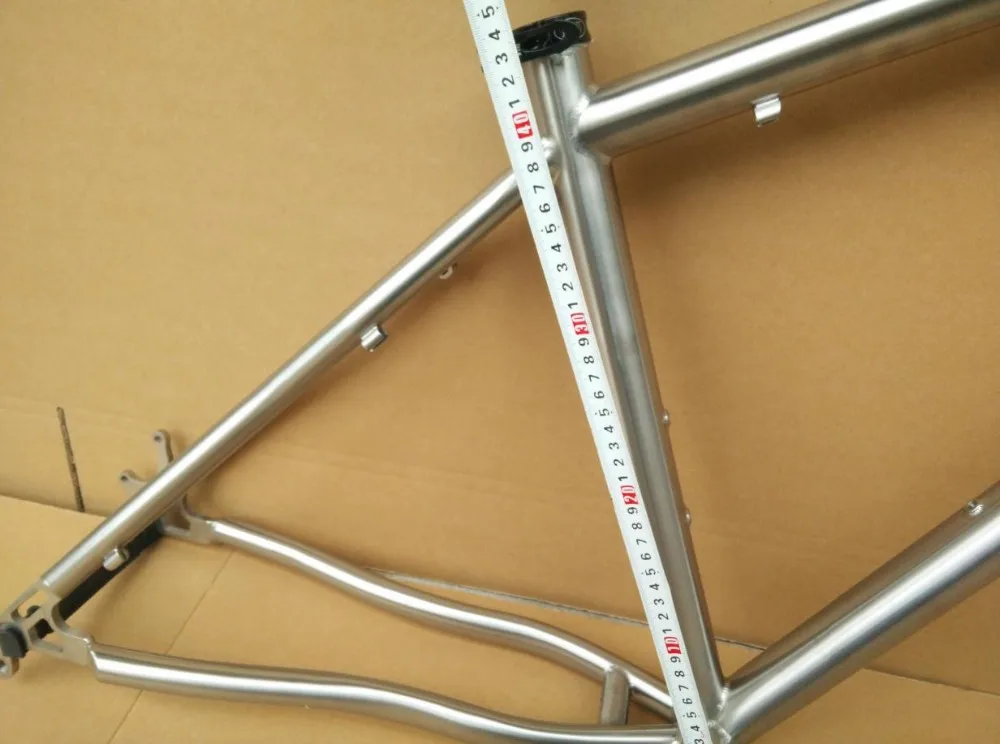 Top Titanium  Disc brakes  Titanium  frame  Kalosse  27.5*17 inch  frame  MTB frame  Mountain bike 27.5er 8