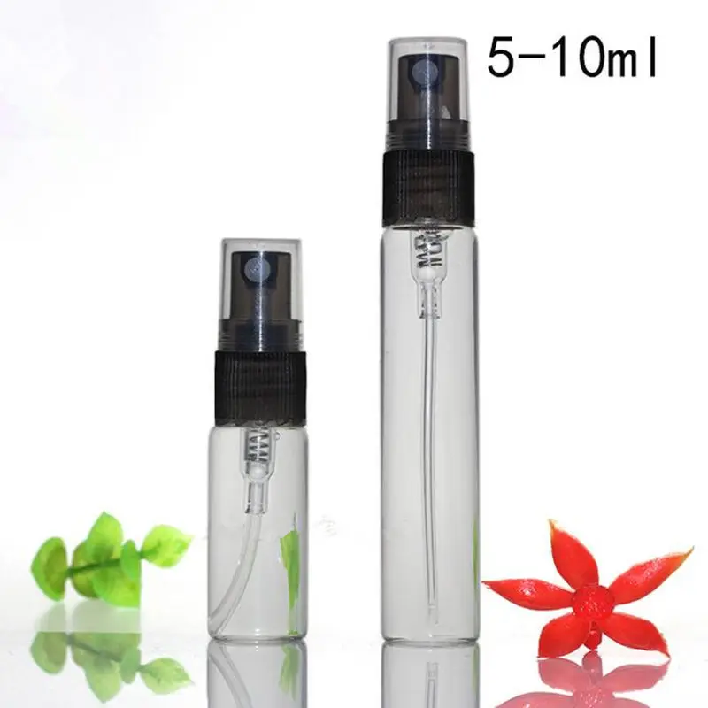 Download 5ml 10ml Clear Glass Spray Bottle Mini Glass Sample Vial ... Yellowimages Mockups