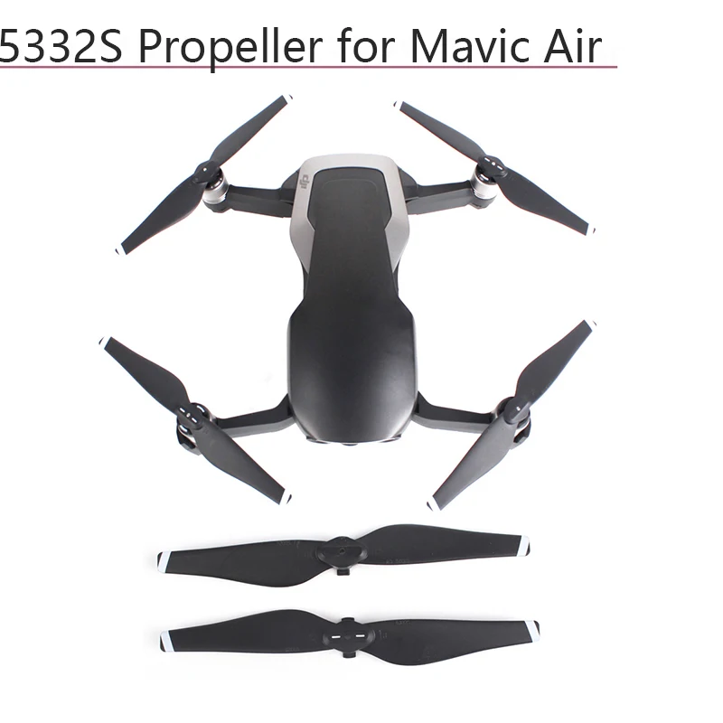 2pcs Folding Paddles Quick Release 5332S Propeller CCW CW Props Blades White Golden Drone Camera Accessories for DJI Mavic Air |