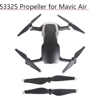 

2pcs Folding Paddles Quick Release 5332S Propeller CCW CW Props Blades White Golden Drone Camera Accessories for DJI Mavic Air
