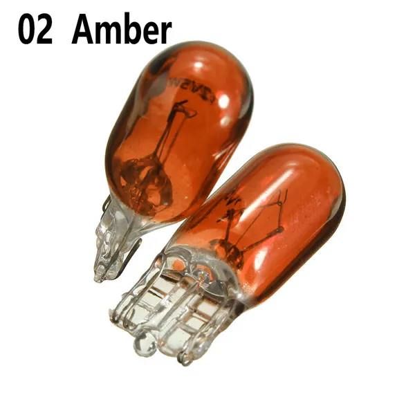 10x Hot W5W T10 501 194 Side Marker Light Amber Glass Bulb Car Halogen Bulbs 12V 10x Hot W5W T10 501 194 Side Marker Light Amber Glass Bulb Car Halogen Bulbs 12V