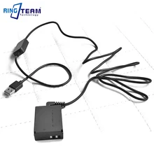 5V 2A Drive ACKE12 ACK-E12 CA-PS700 USB Cable Adapter + LP-E12 DR-E12 DC Coupler for Canon EOS M M2 M10 M50 M100 Cameras