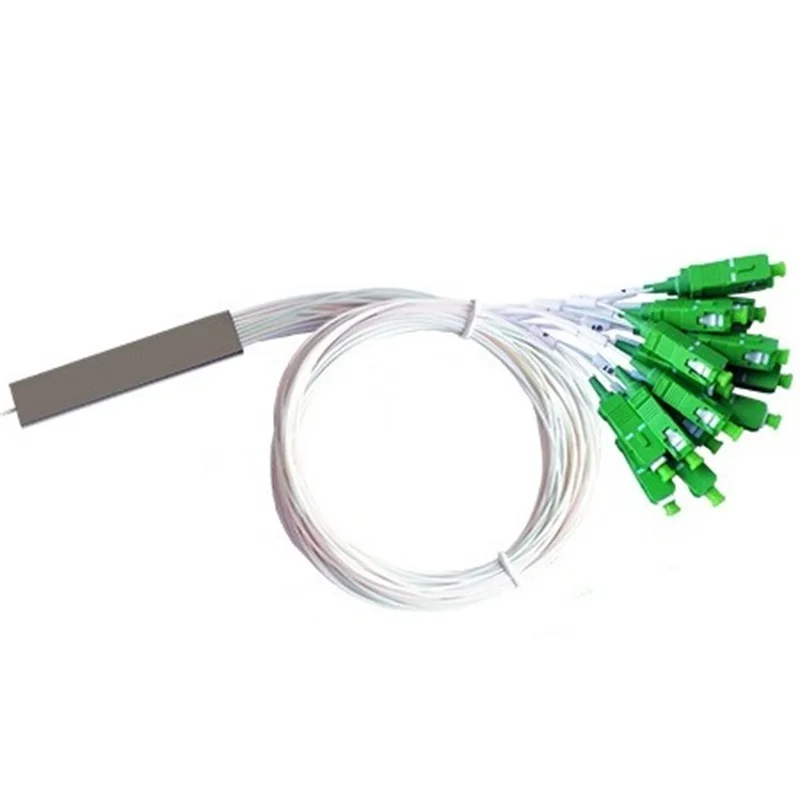 10 шт. SC APC Одномодовый волоконно оптический распределитель FTTH 0 9 мм mini plc 1x16|Детали