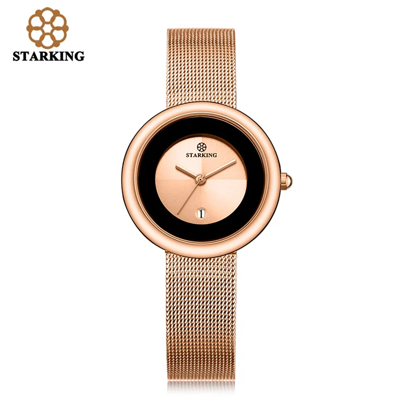 

STARKING Fashion Women Watches Top luxury Brand Female Waterproof Quartz Clock Ladies Wristwatches Mode Montres Femmes 2017