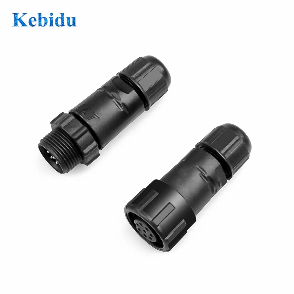 2016 новый прочный нейлоновый корпус M14 IP68 8 контактный водонепроницаемый разъем