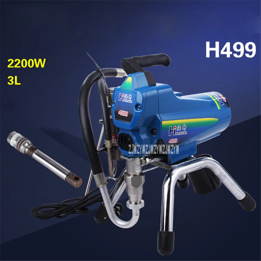 Buy Electric Plunger High Pressure Airless Sprayer Spray Latex Paint Putty