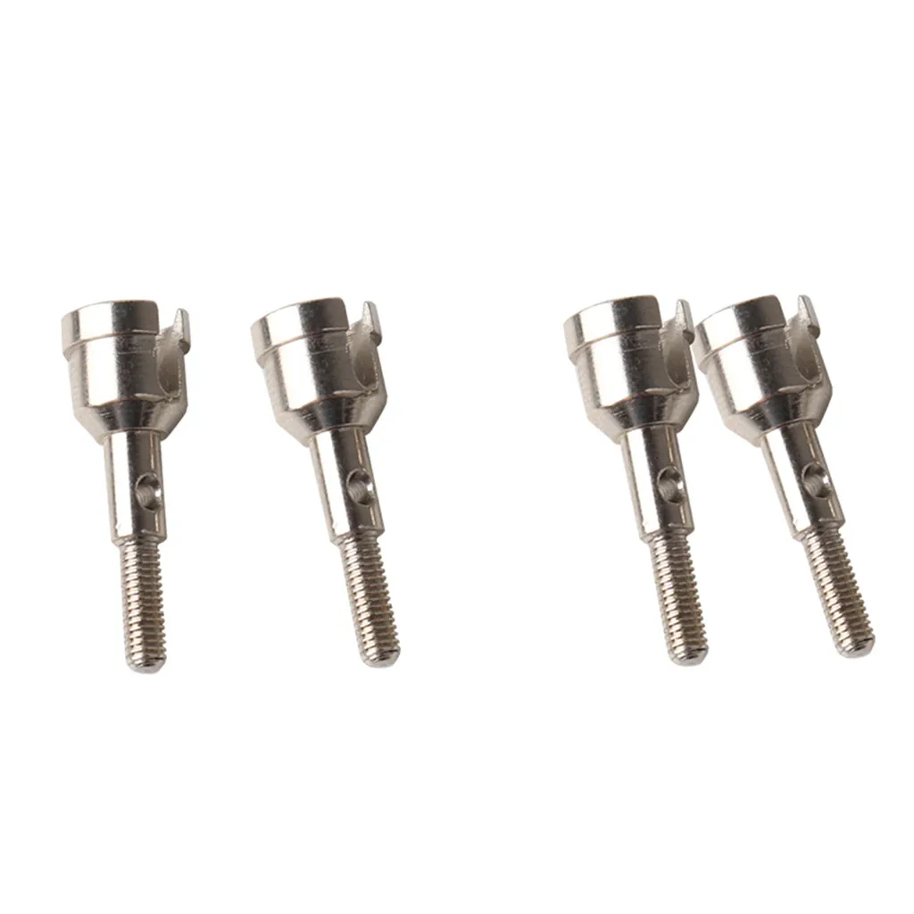 4Pcs Silver Metal Wheel Axle for 1:18 WLtoys A959 A949 A969 A979 K929 RC Car Buggy Truck Parts Accessories