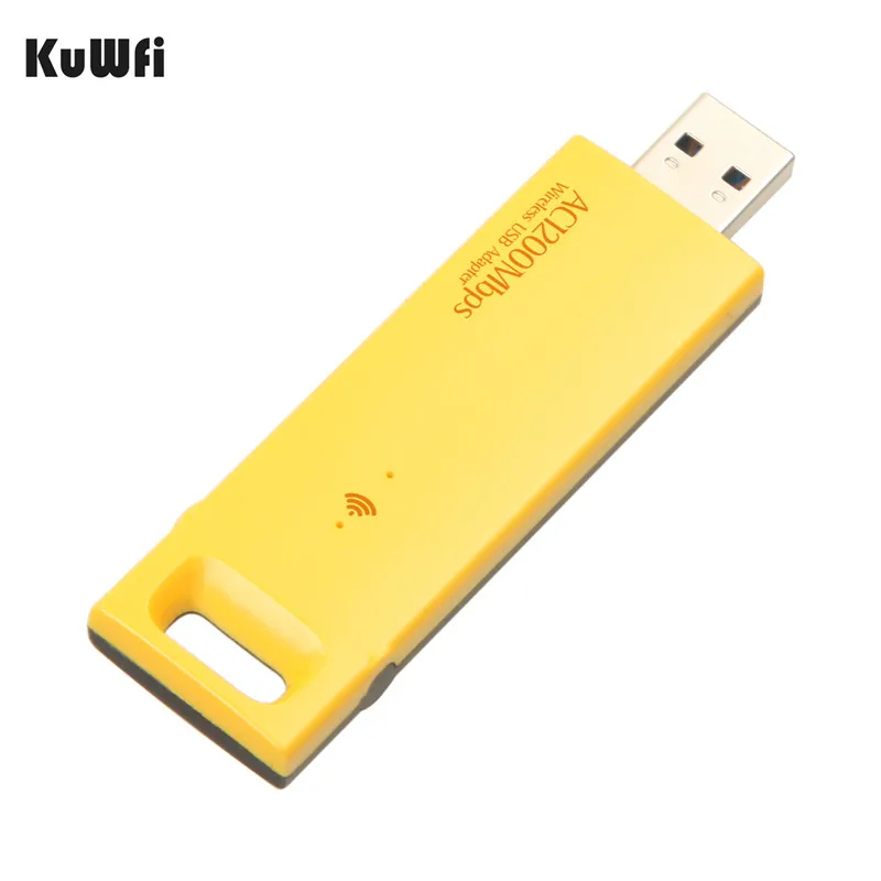 KuWFi мини-usb Wi-Fi адаптер 1200 Мбит/с двухдиапазонный беспроводной Wifi адаптер 802.11ac Wifi антенна приемника Dongle сетевая карта с интерфейсом USB