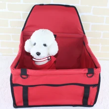 Путешествия собака автомобильное сиденье складной водонепроницаемый ткань Оксфорд Pet протектор коврик моющийся автомобиль безопасности коврик для маленьких собак Pet Carrier