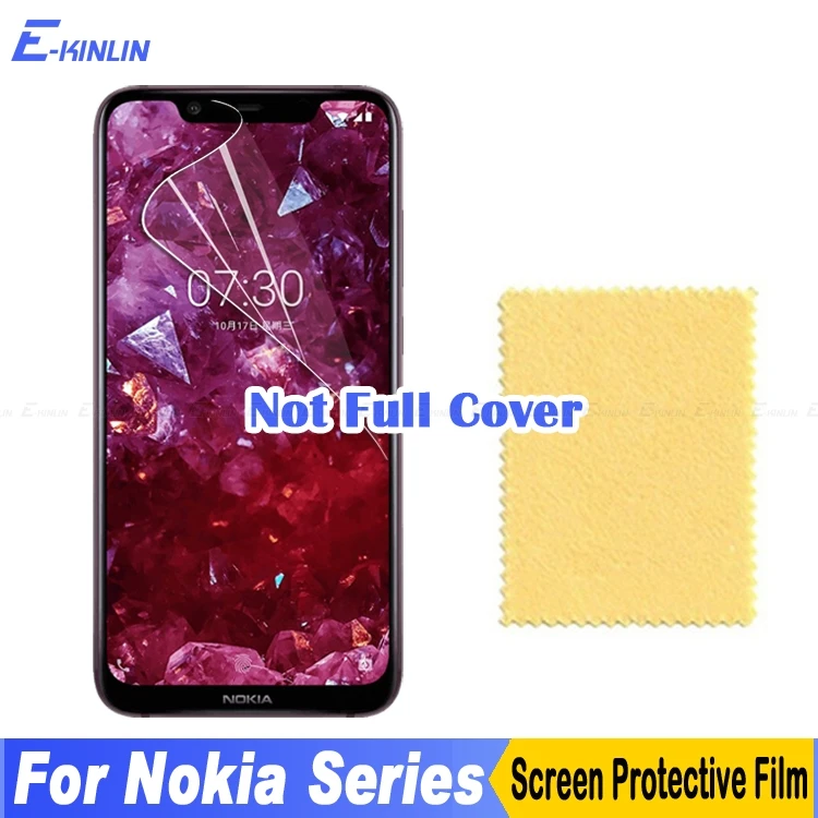 

HD Clear Front Screen Protector Display Protective Guard Film For Nokia 8 5 3 2 8.1 7.1 6.1 5.1 3.1 2.1 7 Plus