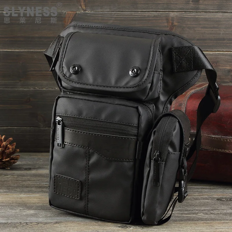 

new fashion men waist bag Multifunction waterproof casual waist packs Fanny pack travel military leg bag motorcycle thigh bag