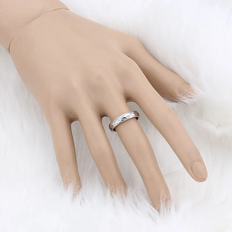 Серебряное/розовое/Золотое обручальное кольцо принцессы для мужчин и женщин, набор колец из нержавеющей стали, AAA кубический цирконий, пара ювелирных изделий