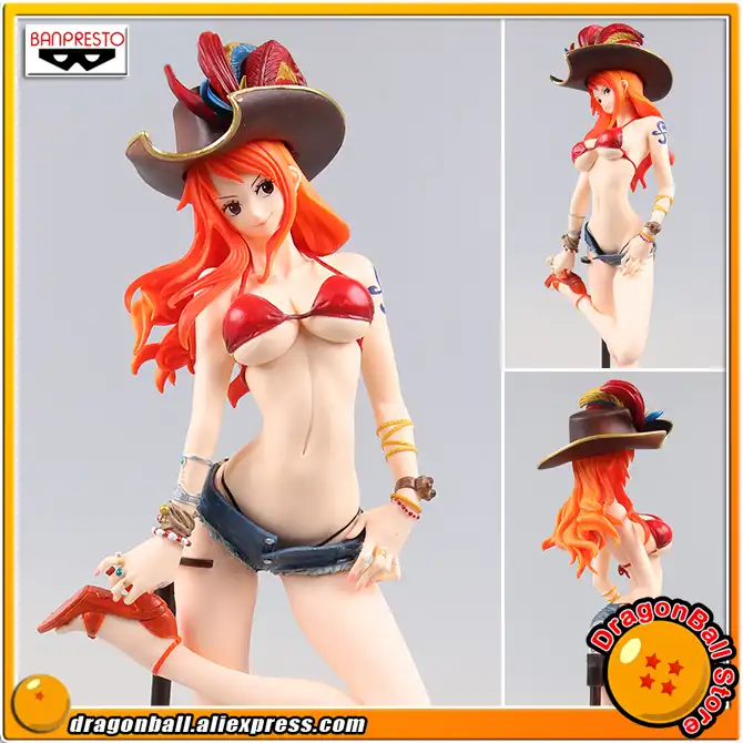 Spielzeug One Piece Figura Nami Stampede Pirata 25cm Banpresto Serie Flag Diamond Ship Triadecont Com Br