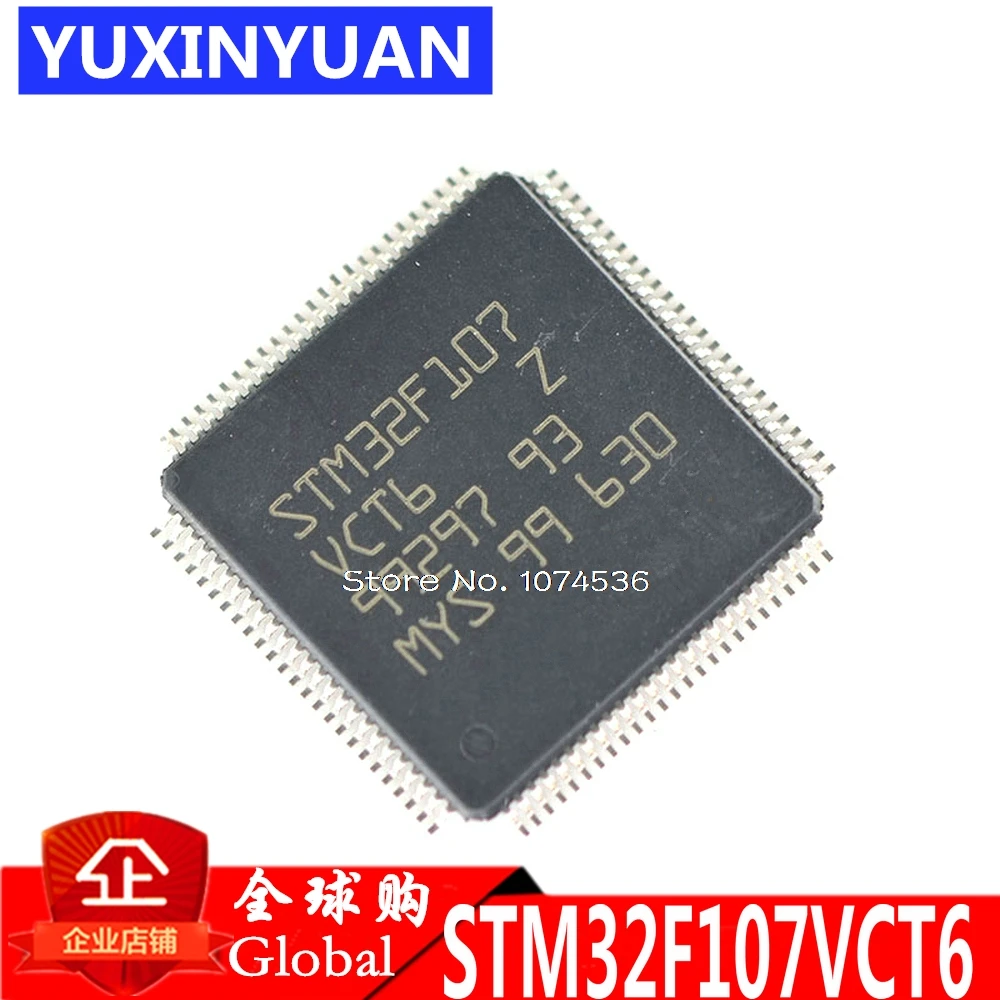 

STM32F107VCT6 STM32F107 The patch flash memory chip microcontroller 32-bit CORTEXM3 256K QFP 10PCS/LOT