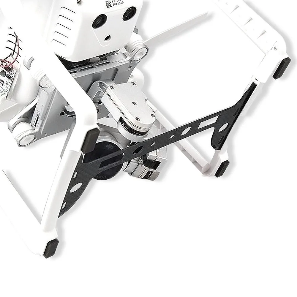 Gimbal Guard Plate Lens Protector Board For DJI Phantom 3 Advanced/Professional Carbon Fiber Protective Bracket Landing Gear