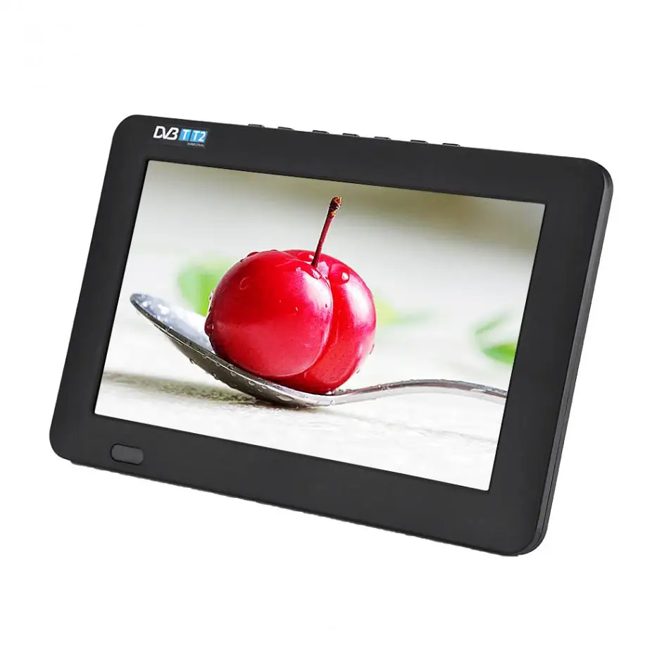 LEADSTAR 9 Inch Digital tv HDTV Television DVB-T2 And Analog TV Portable Car TV TF Card And USB Audio Video Player Free Shipping