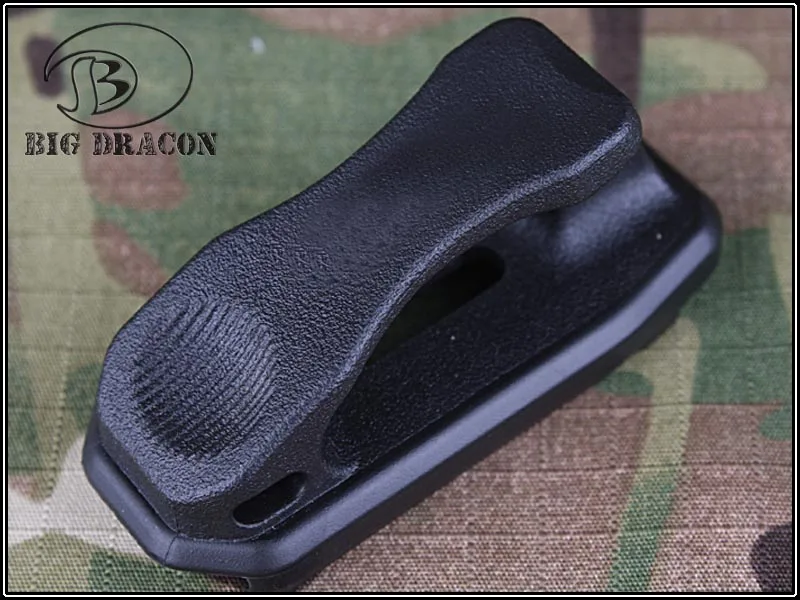 2 шт./партия стиль пряжки Ranger Floorplate 5,56 NATO(черная/темная земля - Цвет: Черный