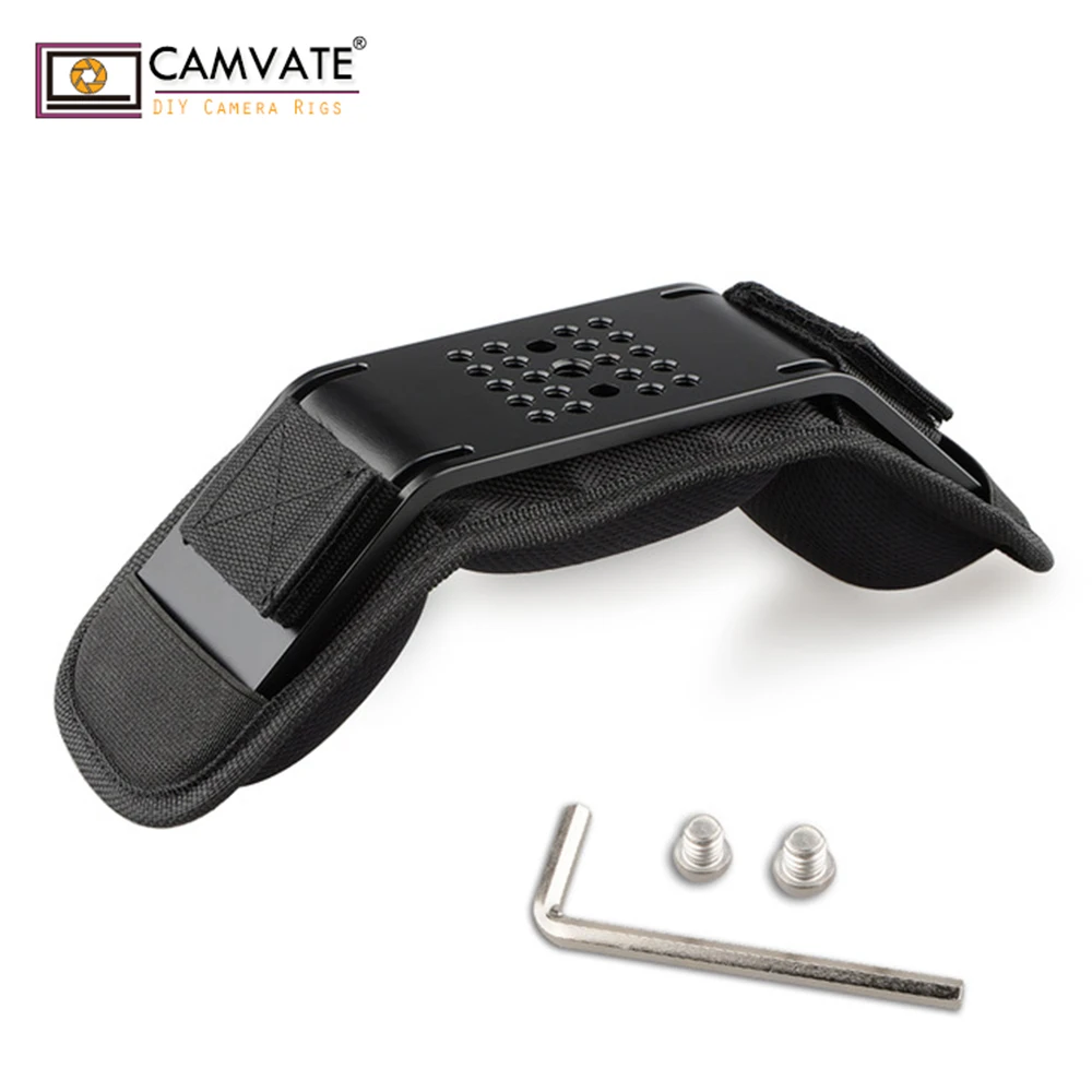 CAMVATE No noise Shoulder Mount Shoulder Pad Rig Fr Video Camcorder
