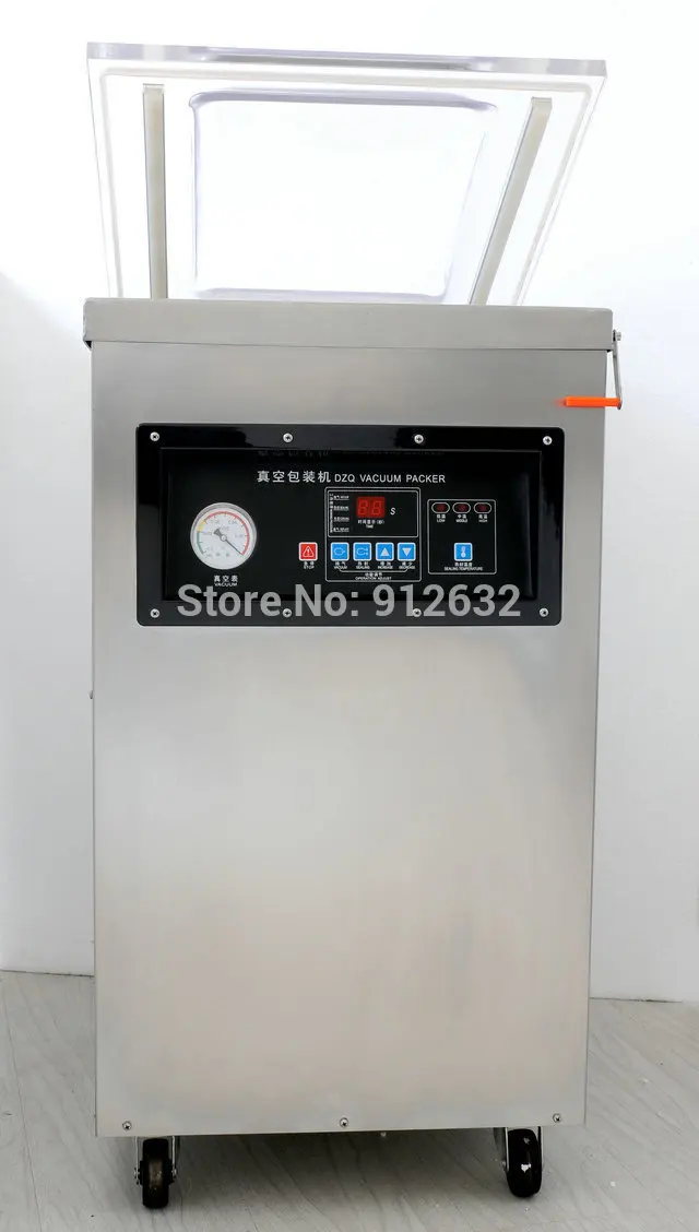 DZ400S Single Chamber Vacuum Sealer Machine Plastic Bag Sealing Machine