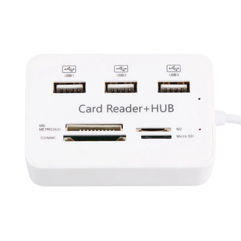 Micro USB 2.0 3 Порты card reader высокое Скорость multi Разветвитель USB HUB USB Combo все в одном для ПК компьютер Интимные аксессуары A7