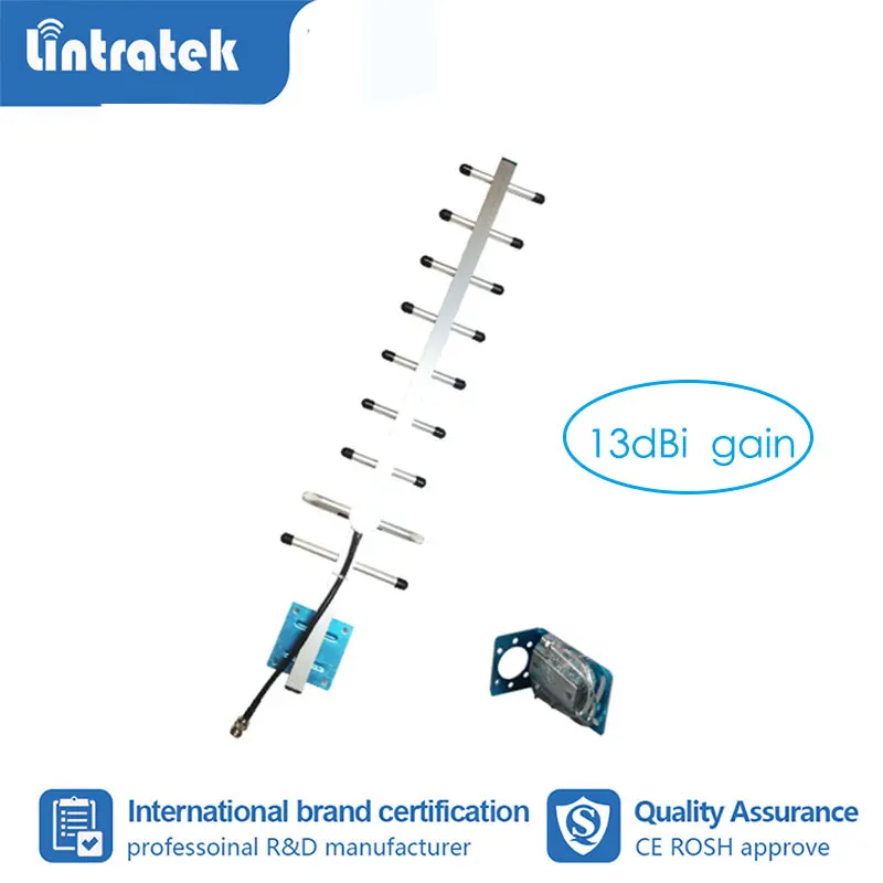 Полный комплект Lintratek усилитель сигнала антенна для усилителя 2G 3G 4G 1800 1900 2100 МГц