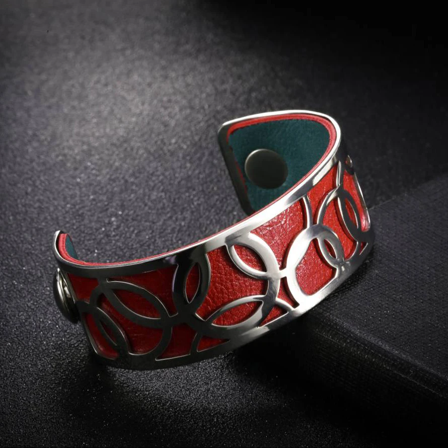 Beste Legenstar Roestvrij Staal Zilveren Armbanden Armbanden voor Vrouwen Verwisselbare Manchet Armband Femme Manchette 2019 Pulseras Mujer