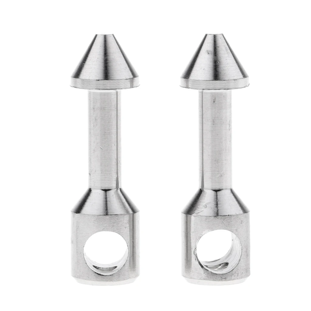 

2Pcs Underwater Fishing Tool Bands Stainless Steel Inserts Connectors fishing line connecting parts Fishing tool accessories