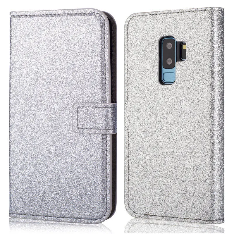 BELIAL Phone Cases for Samsung Galaxy S9 Plus Cover Glitter Wallet Leather Case for Samsung S8 S9 Plus Note 8 Case Flip Rainbow (6)