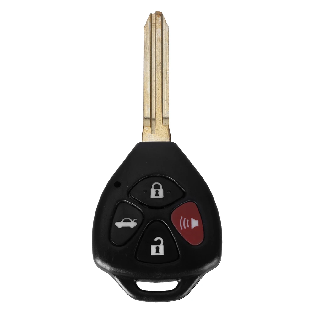 KEYYOU 4 кнопки дистанционного ключа брелок оболочка для Toyota Camry ключ для Toyota Camry, Avalon, corolla матрица RAV4 Venza Yaris замена ключа автомобиля чехол