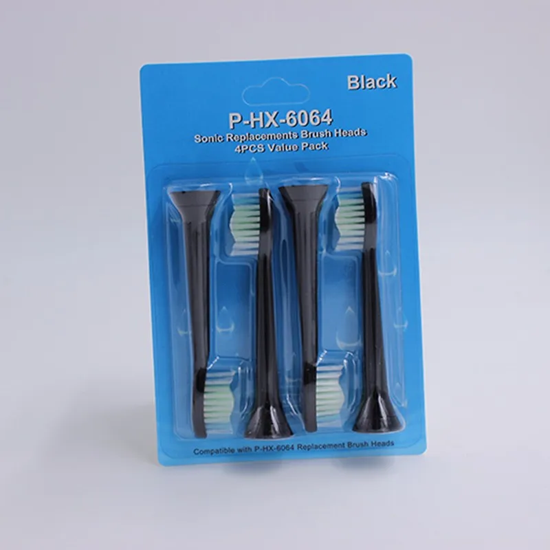 32PCS Replacement Toothbrush Heads for Philips Sonicare DiamondClean BLACK Toothbrush Heads for Philips HX6064/33 Phillips