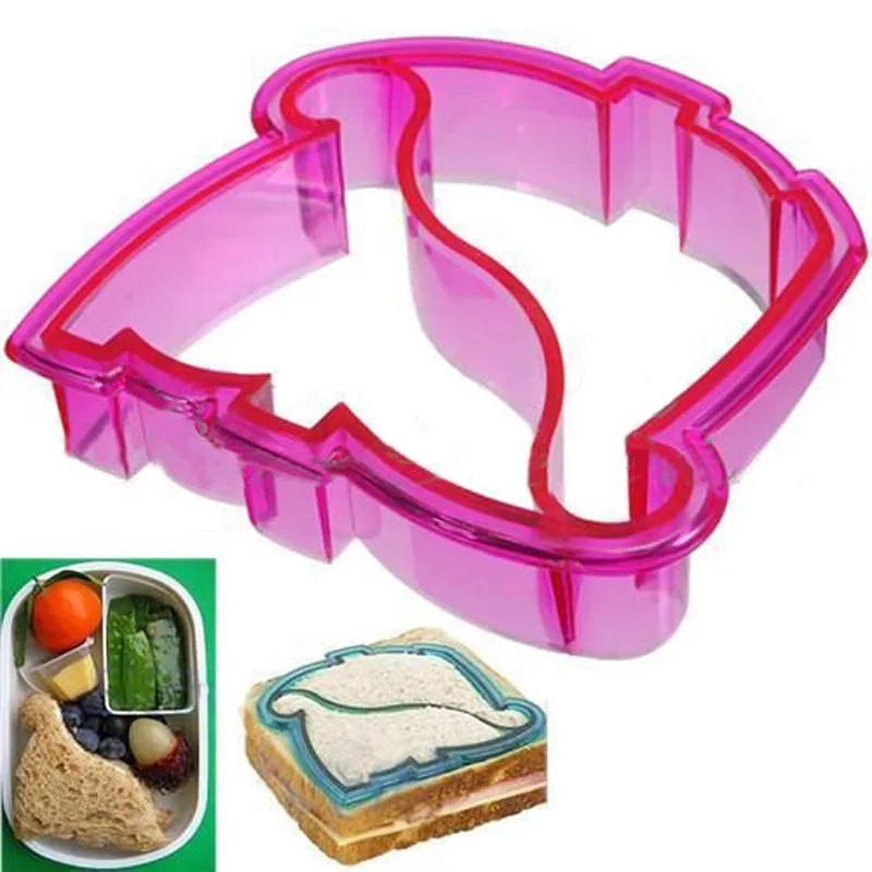 

New Arrival DIY Kids Sandwich Toast Cutter Mold Cookies Cake Bread Biscuit Food Cutter Mould Dinosaur