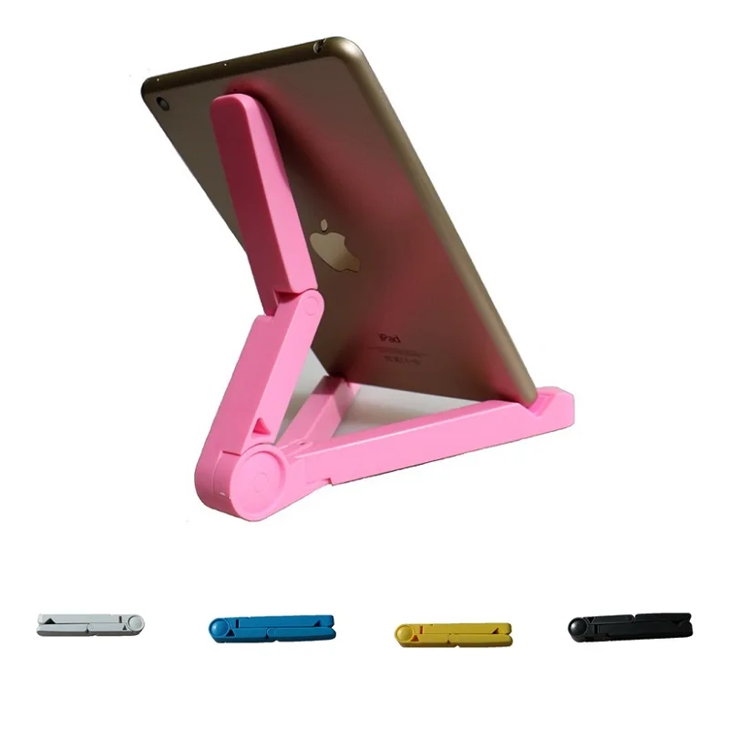 

Foldable Adjustable Angle Tablet Bracket Stand Holder Mount for iPad Tablet PC Samsung kindle Mobile Phone < 10 inch Universal